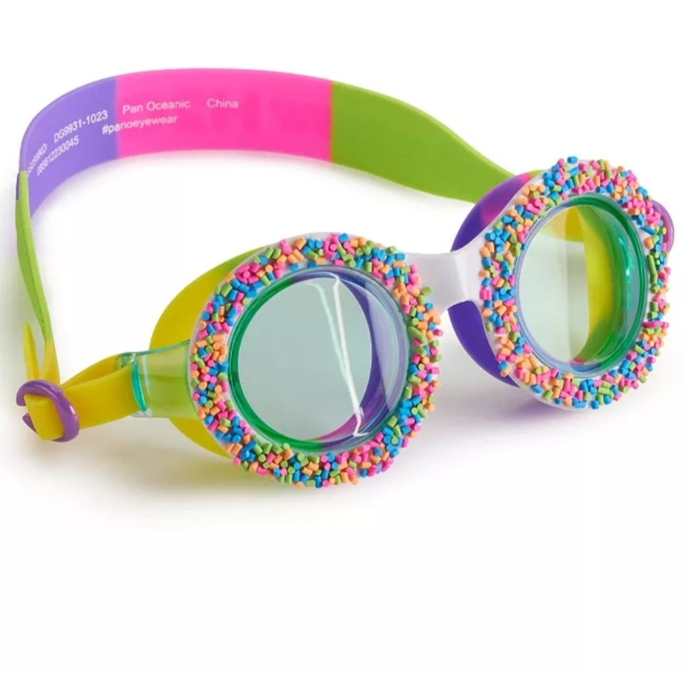 Colorful Sprinkles Swim Goggles